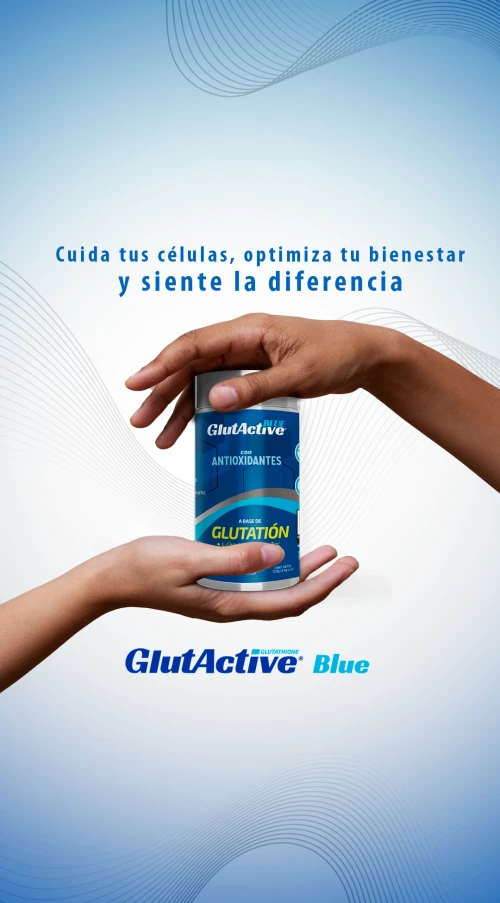 Comprar Glutactive Blue: Suplemento Con Glutatión, L-Cisteína, Antioxidantes Con 30 Tabletas Masticables