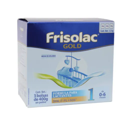 Frisolac Gold Etapa 1 – Fórmula En Polvo Con 3 Bolsas De 400 G