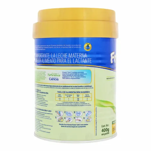 Frisolac Gold Etapa 2 – Fórmula En Polvo 400 G