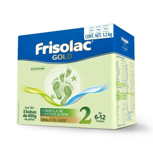 Comprar Frisolac Gold Etapa 2 Fórmula Infantil 6 A 12 Meses Polvo 1.2 Kg