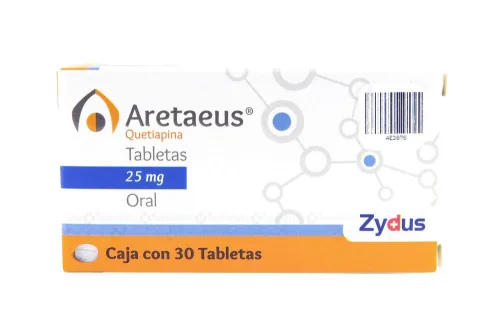 Comprar Aretaeus 25 Mg Con 30 Tabletas