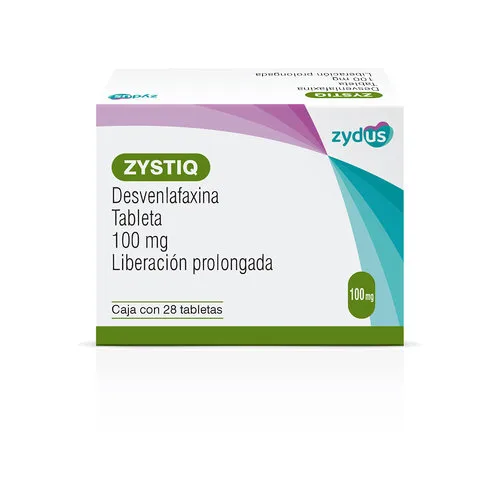 Zystiq 100 Mg Con 28 Tabletas