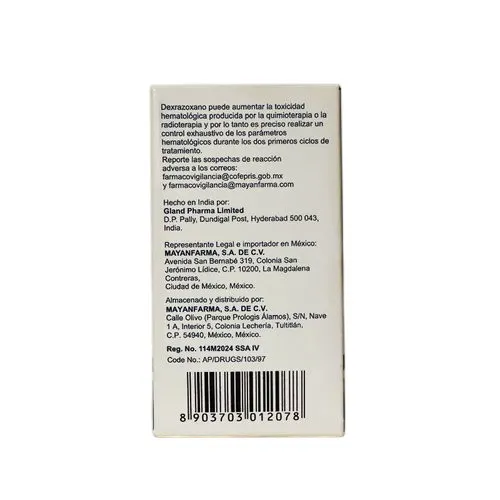 Dezox 500 Mg Solución Inyectable