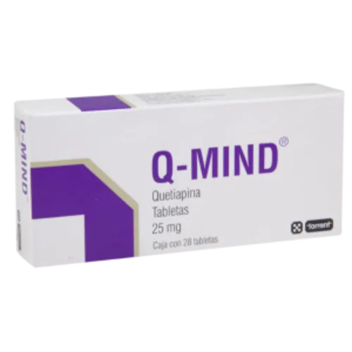 Comprar Q-Mind 25 Mg Con 28 Tabletas