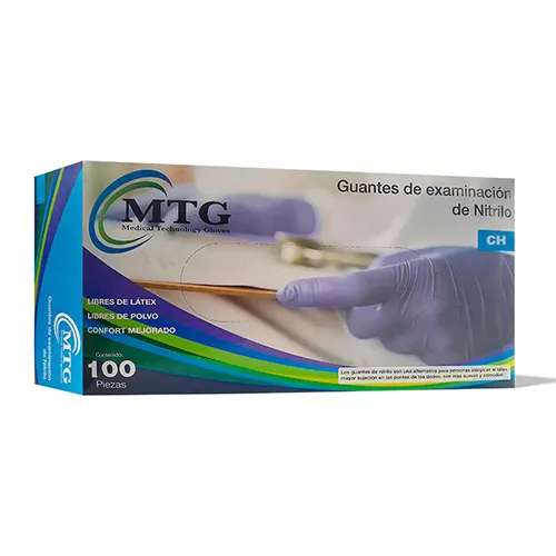 Guante No Estéril Talla Chica Con 100 Piezas