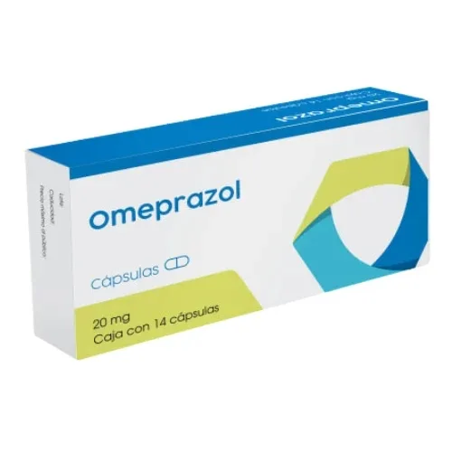 Comprar Omeprazol 20 Mg Con 14 Cápsulas