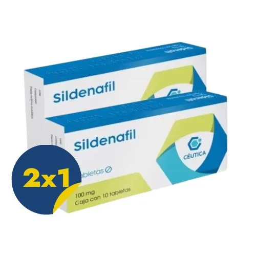 Comprar Sildenafil 100 Mg Con 10 Tabletas Pack 2