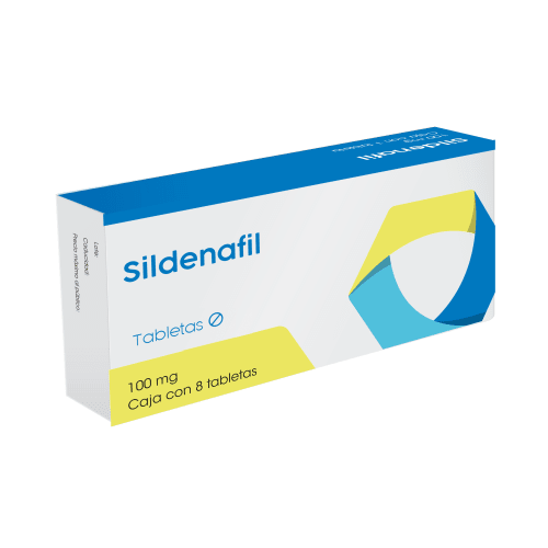 Sildenafil 100 Mg Con 8 Tabletas