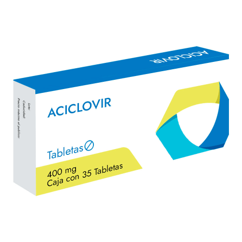 Aciclovir 400 Mg Con 35 Tabletas