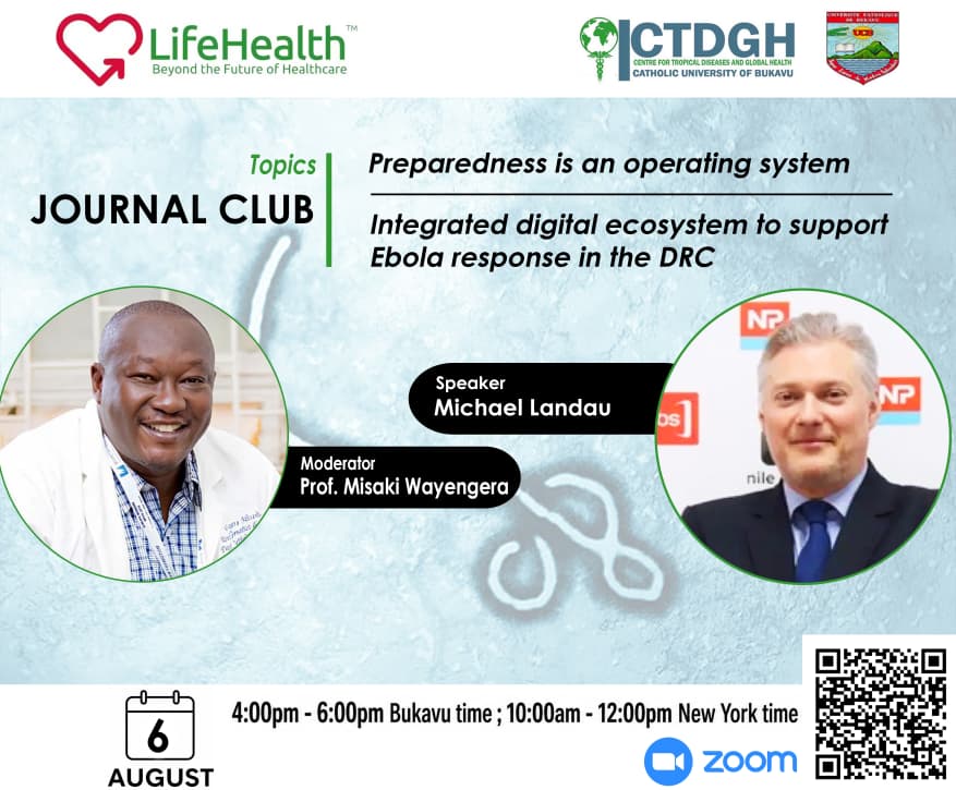 CTDGH Journal Club with Michael Landau: Amid the ongoing Ebola outbreak, we are  collaborating for better outcomes.