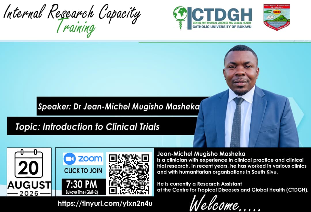 CTDGH Internal Research Capacity Training: Introduction to Clinical Trials