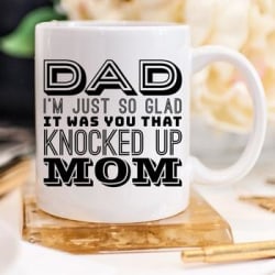 Humorous Fathers Day Coffee Mug Gift large, primary, image