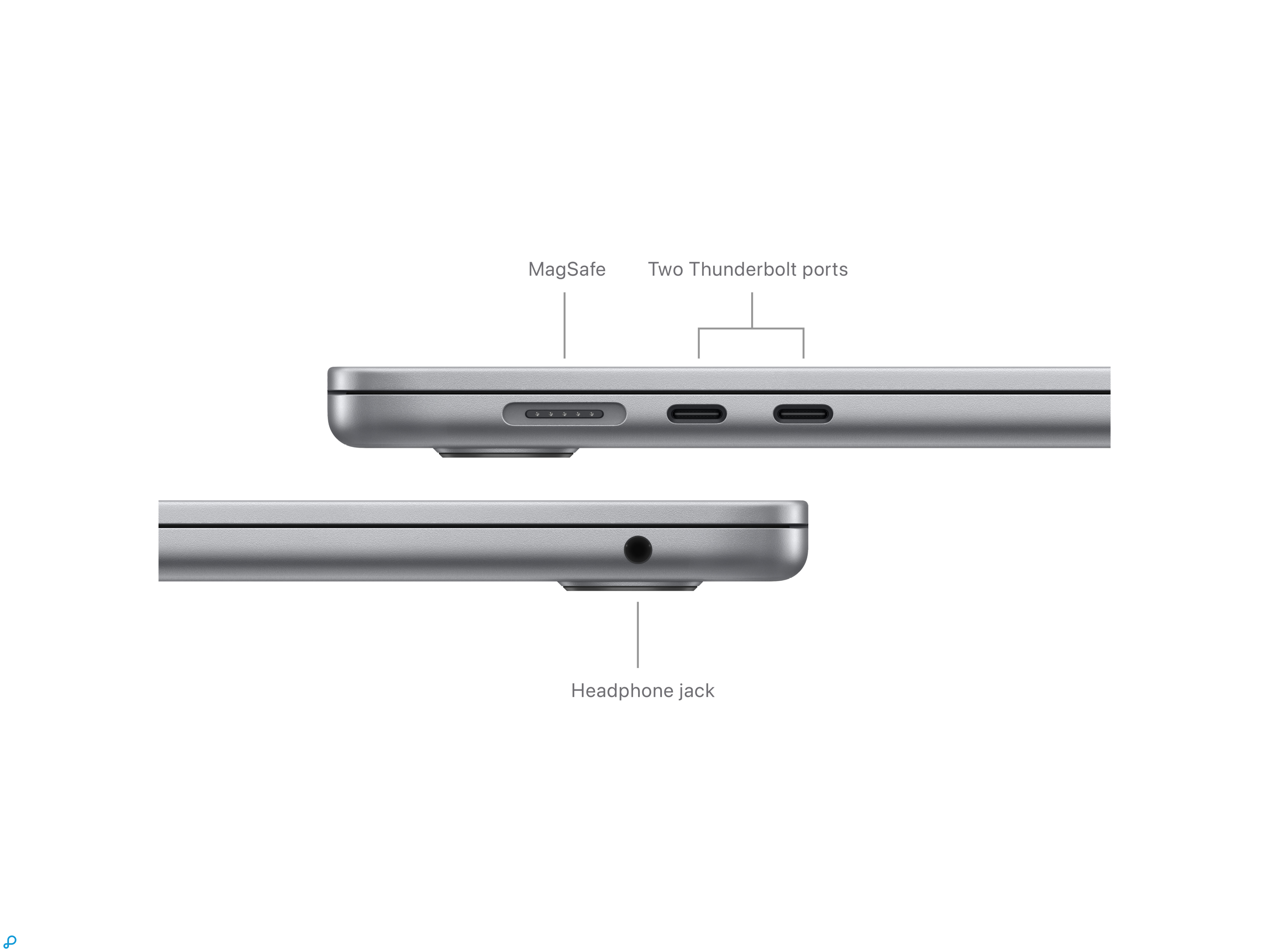 15-inch MacBook Air: Apple M3 chip with 8-core CPU and 10-core GPU, 16GB, 512GB SSD - Space Grey-5