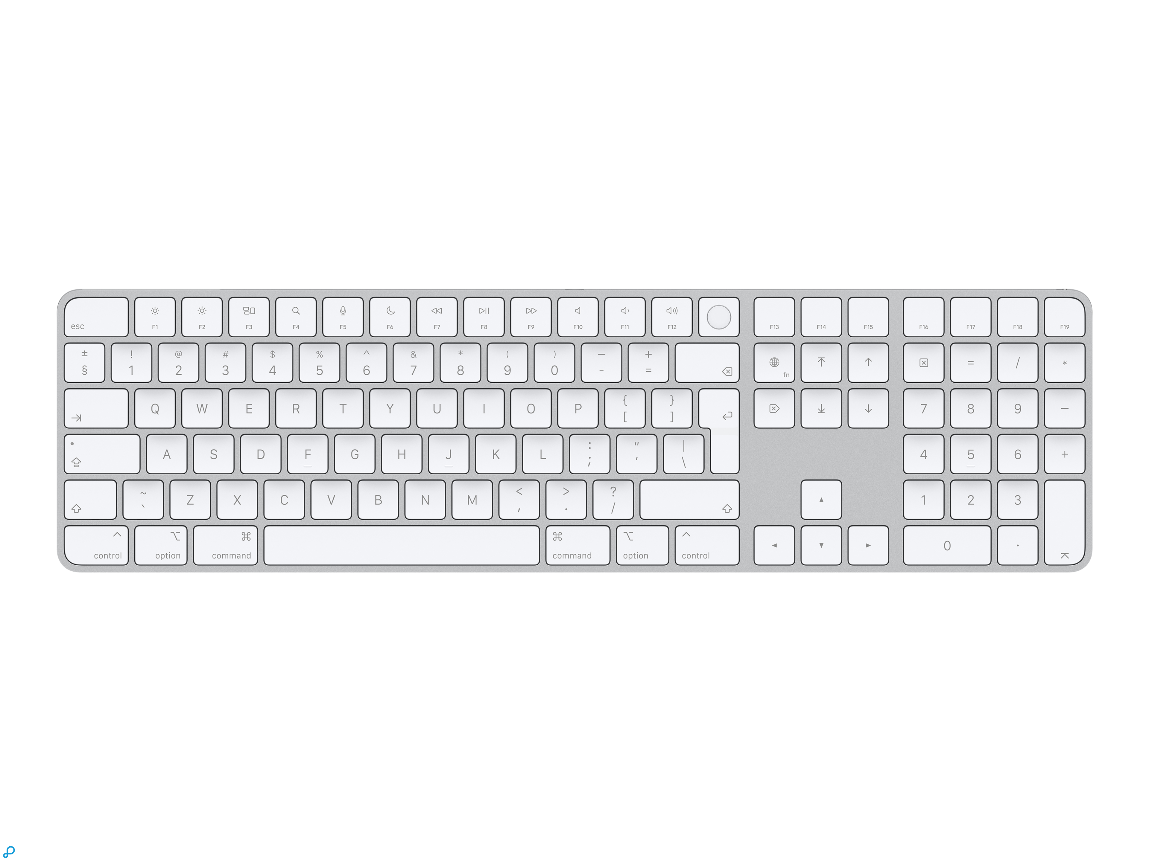 Magic Keyboard with Touch ID and Numeric Keypad for Mac computers with Apple silicon - International English-0