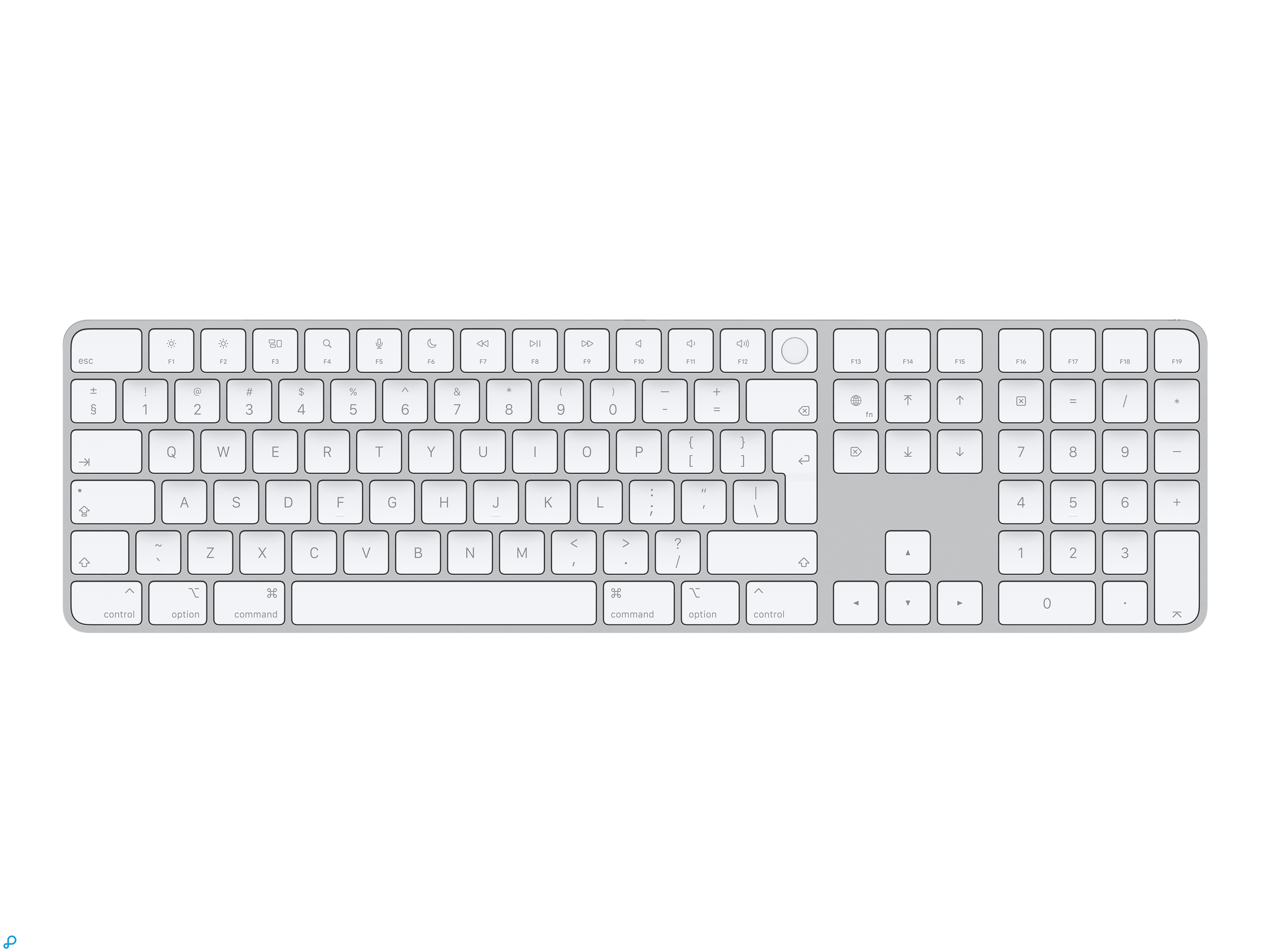 Magic Keyboard with Touch ID and numeric keypad for Macs with Apple Silicon - German-0