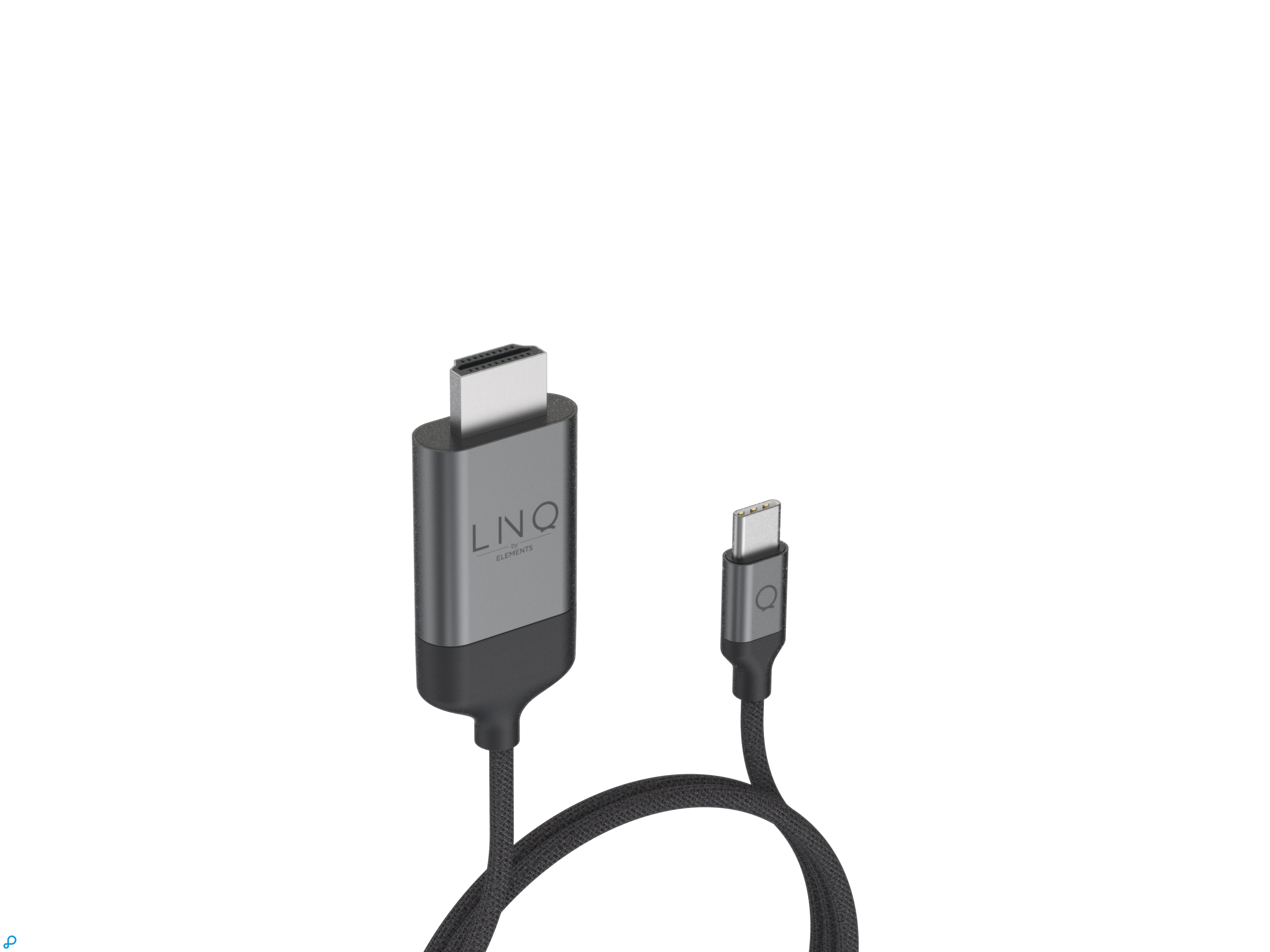 LINQ USB-C to HDMI 4K Cable - 2 M Spacegrey-0