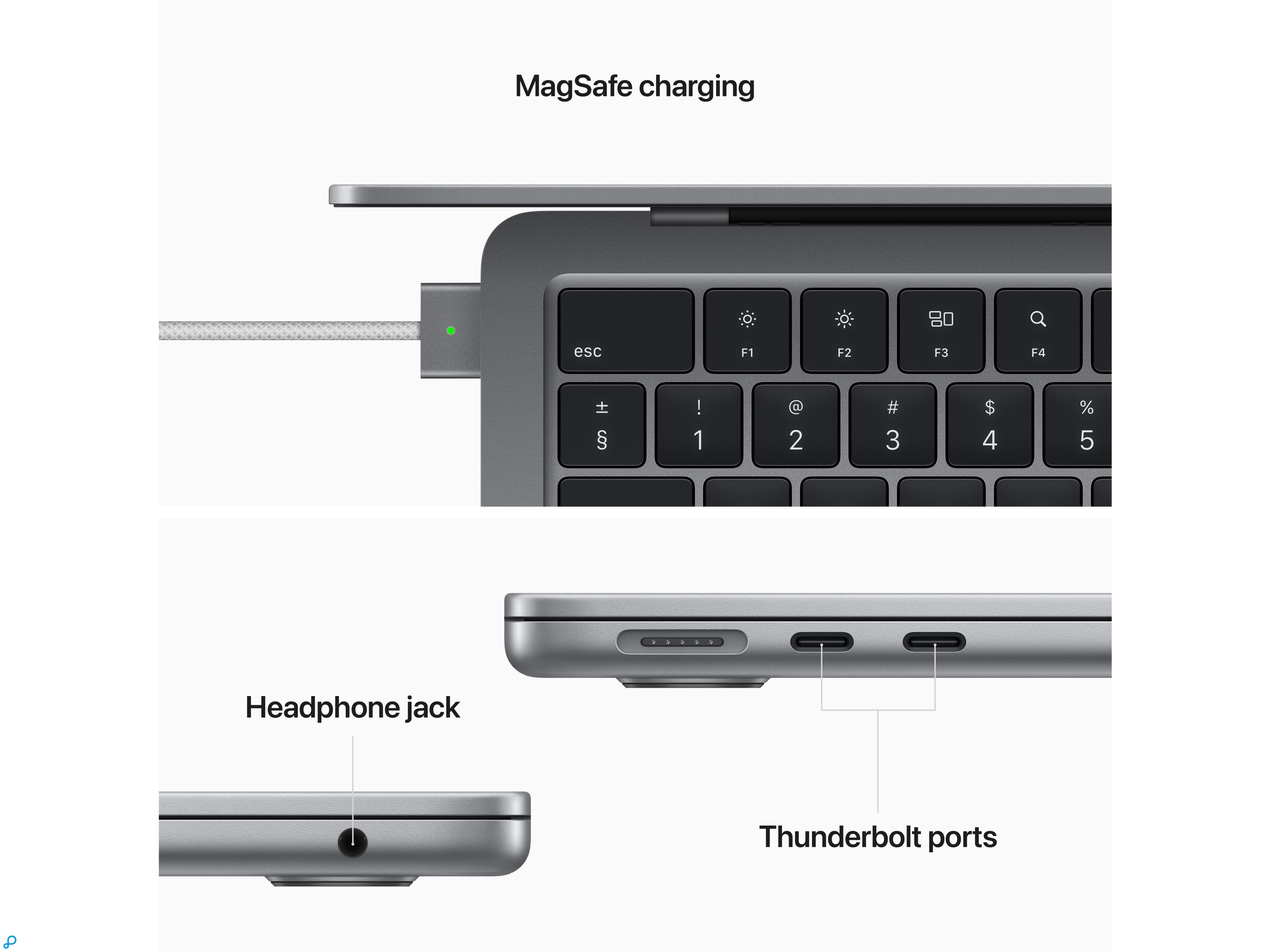 13-inch MacBook Air: Apple M2-chip met 8-core CPU en 10-core GPU, 512 GB SSD - spacegrijs-2