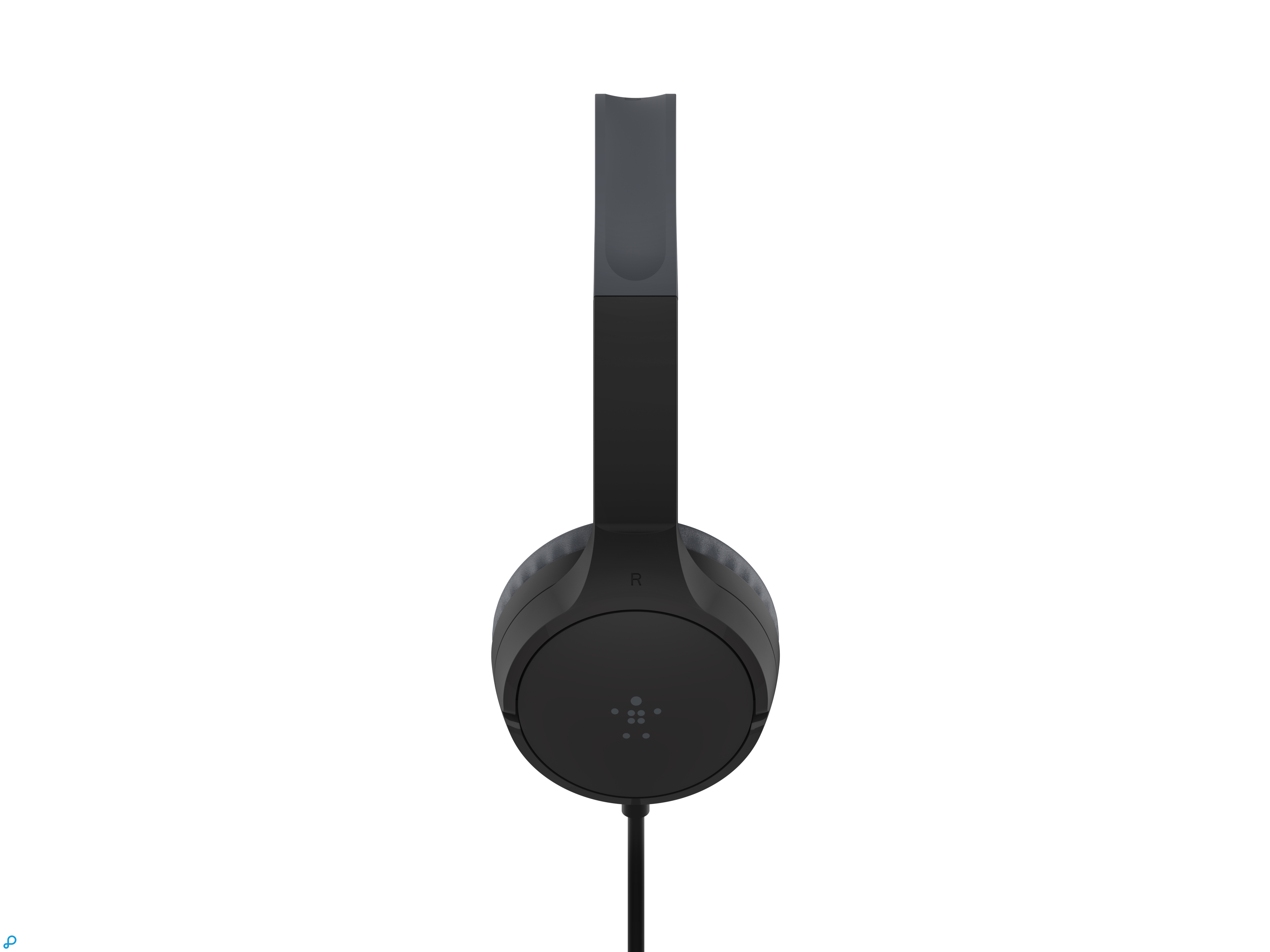 Belkin Soundform Mini Wired  On-Ear Headphones for Kids, Black-1