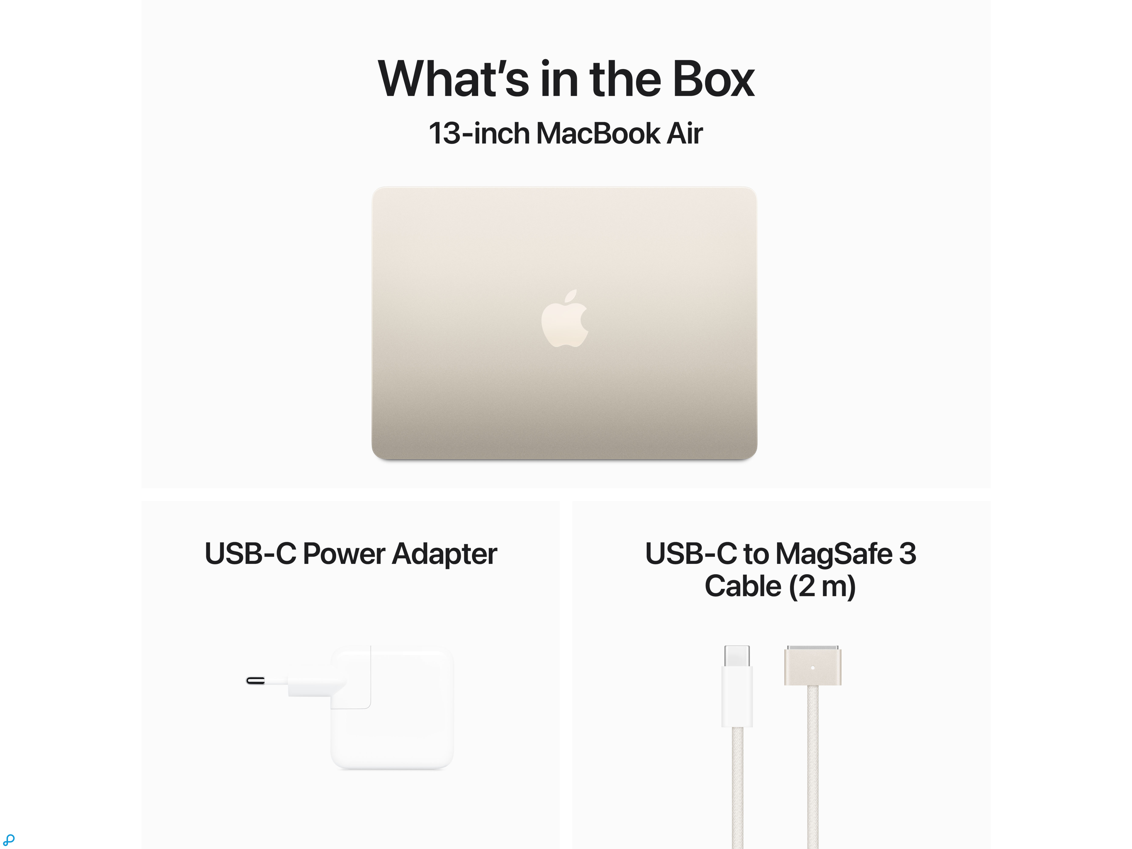 13-inch MacBook Air: Apple M3 chip with 8-core CPU and 10-core GPU, 16GB, 512GB SSD - Starlight-7