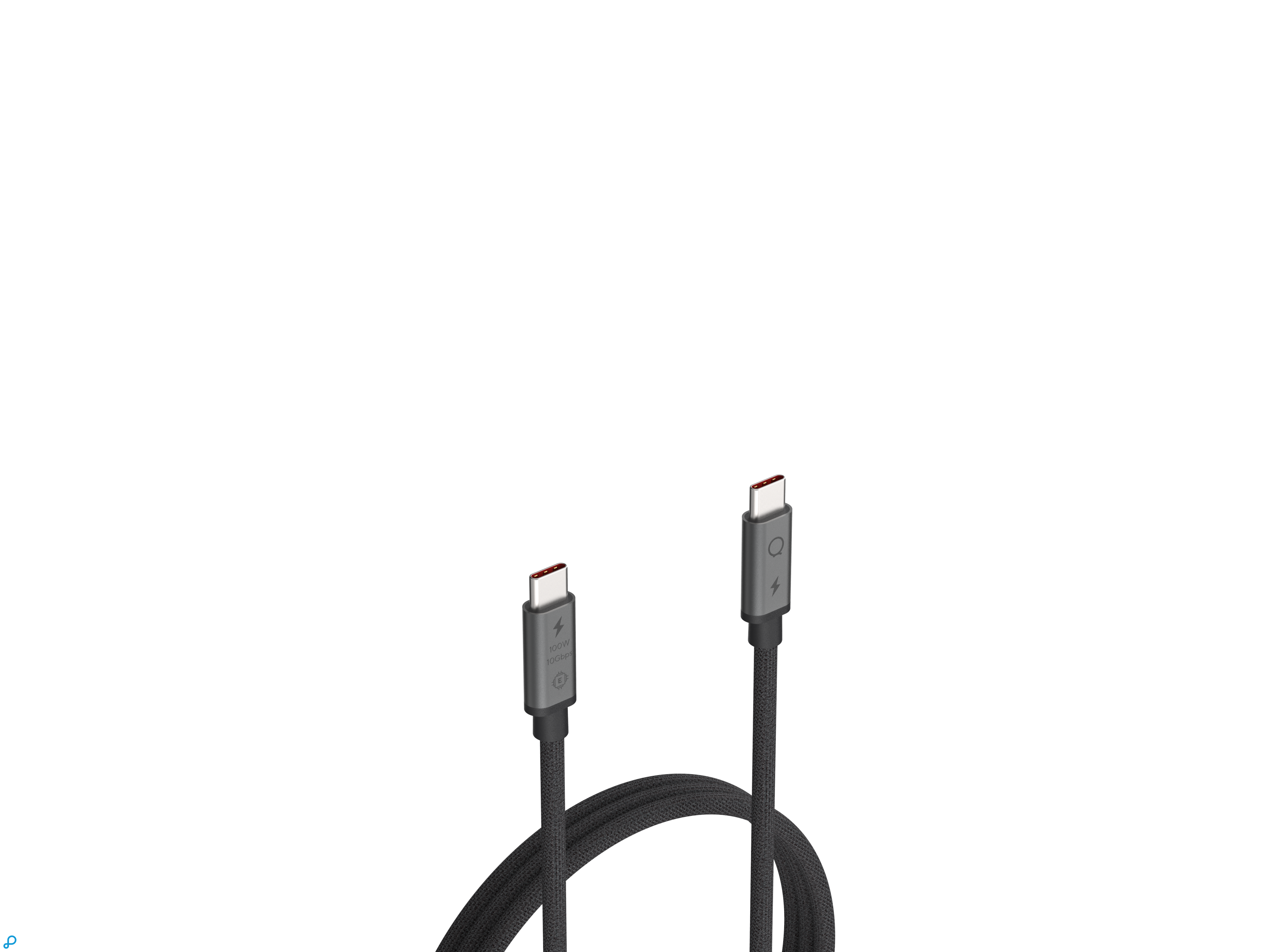 LINQ USB-C to USB-C 100W PD Charging -2mtr Spacegray-0