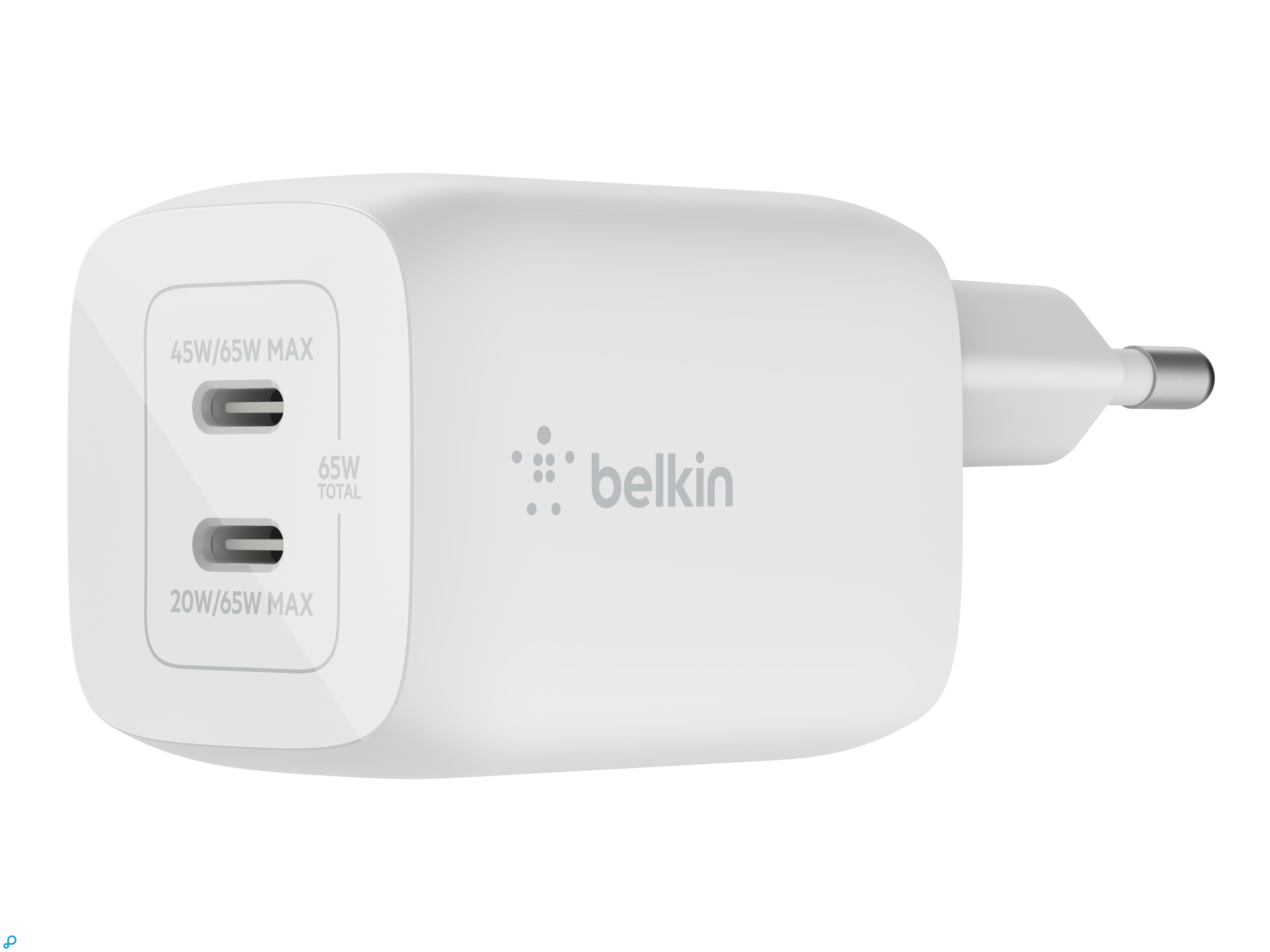 Belkin 65W PD PPS Dual USB-C GaN Charger - Universal-0