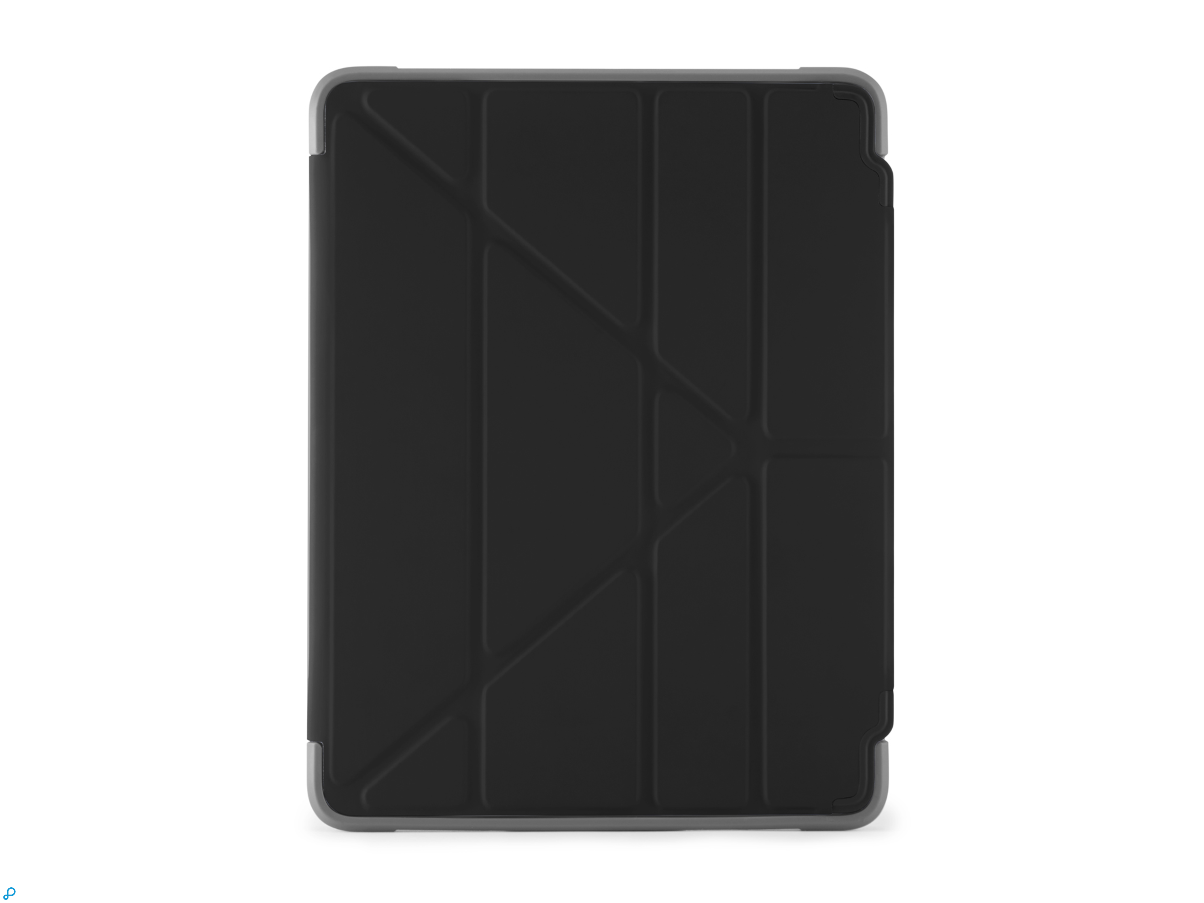 Pipetto Origami No2 Pencil Shield Case - iPad 10.2 (2021/2020/2019) - Black-0