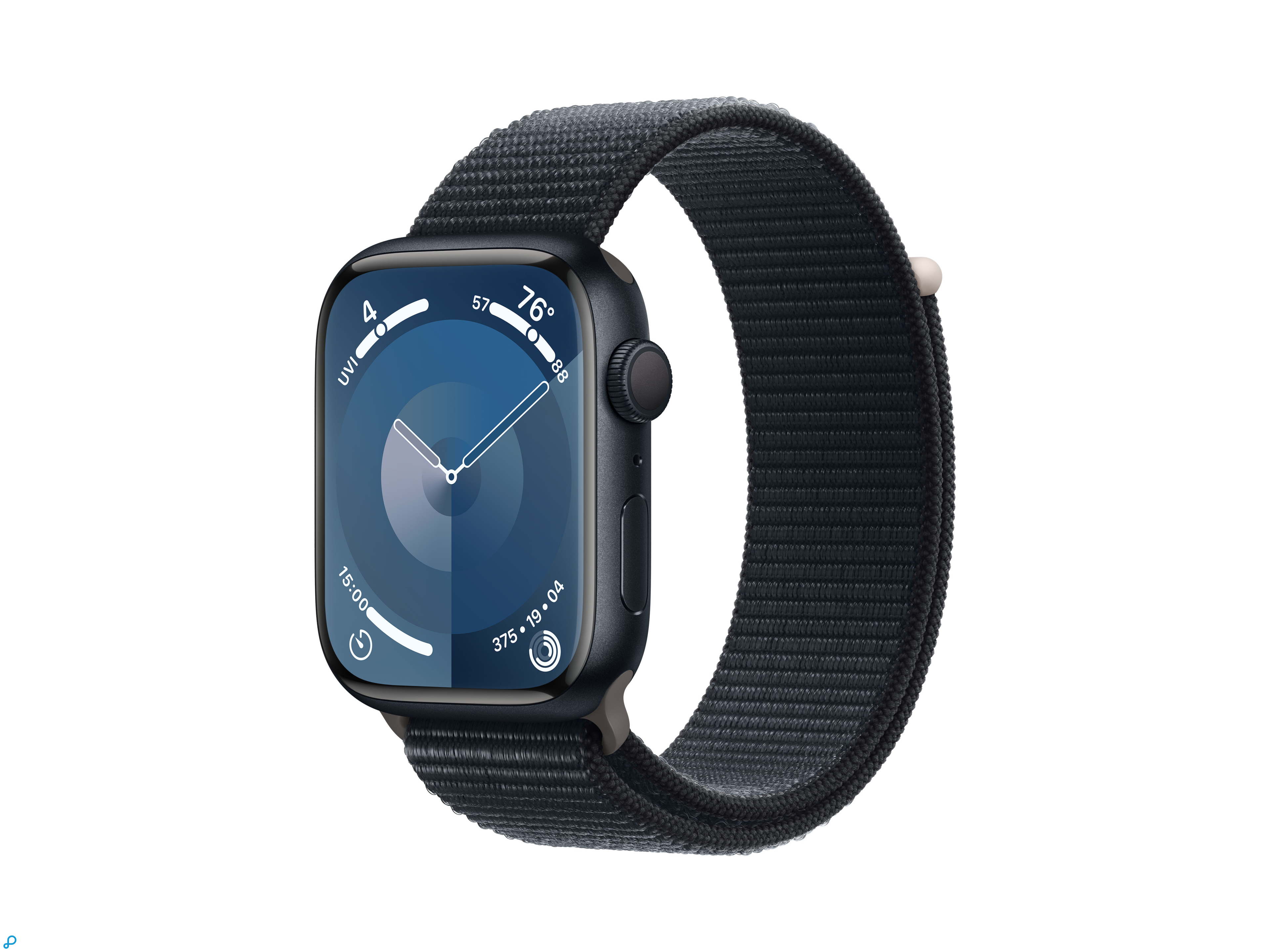 Apple Watch Series 9 GPS 45mm Midnight Aluminium Case with Midnight Sport Loop-0