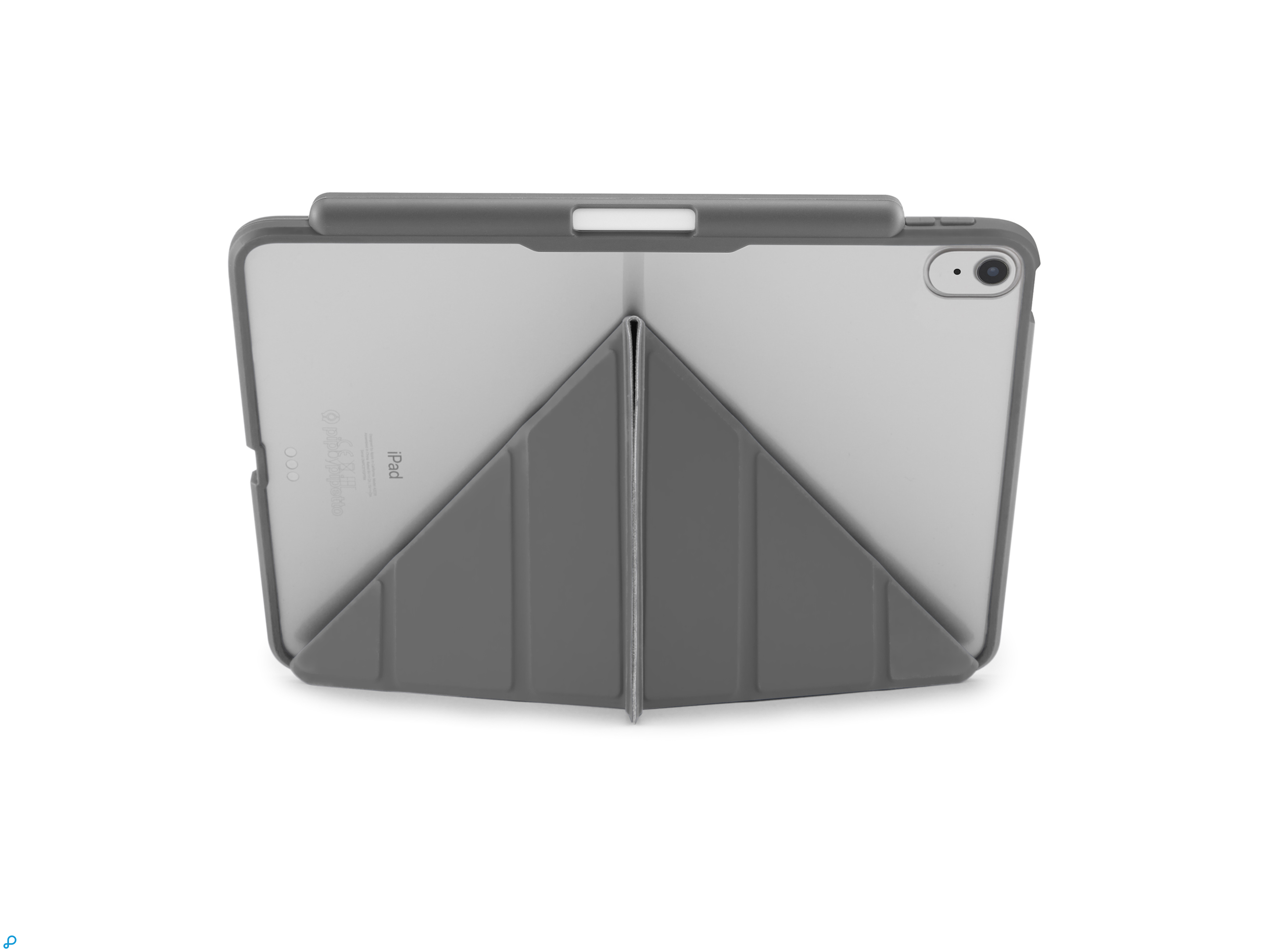 Pipetto Origami No3 Pencil Case - iPad 10th Gen (2022) - Grey-5