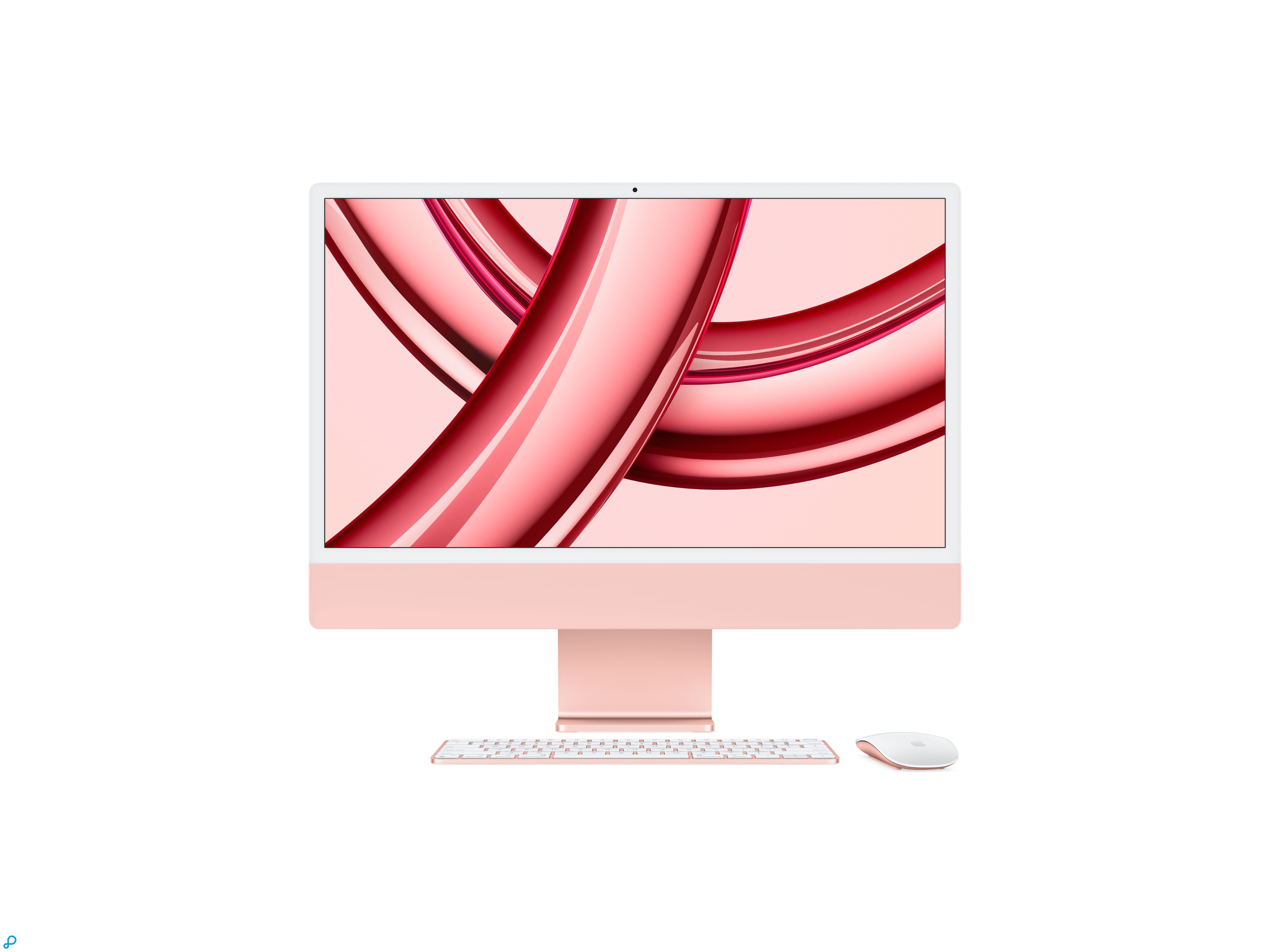 24-inch iMac with Retina 4.5K display: Apple M3 chip with 8-core CPU and 10-core GPU, 512GB SSD - Pink-0