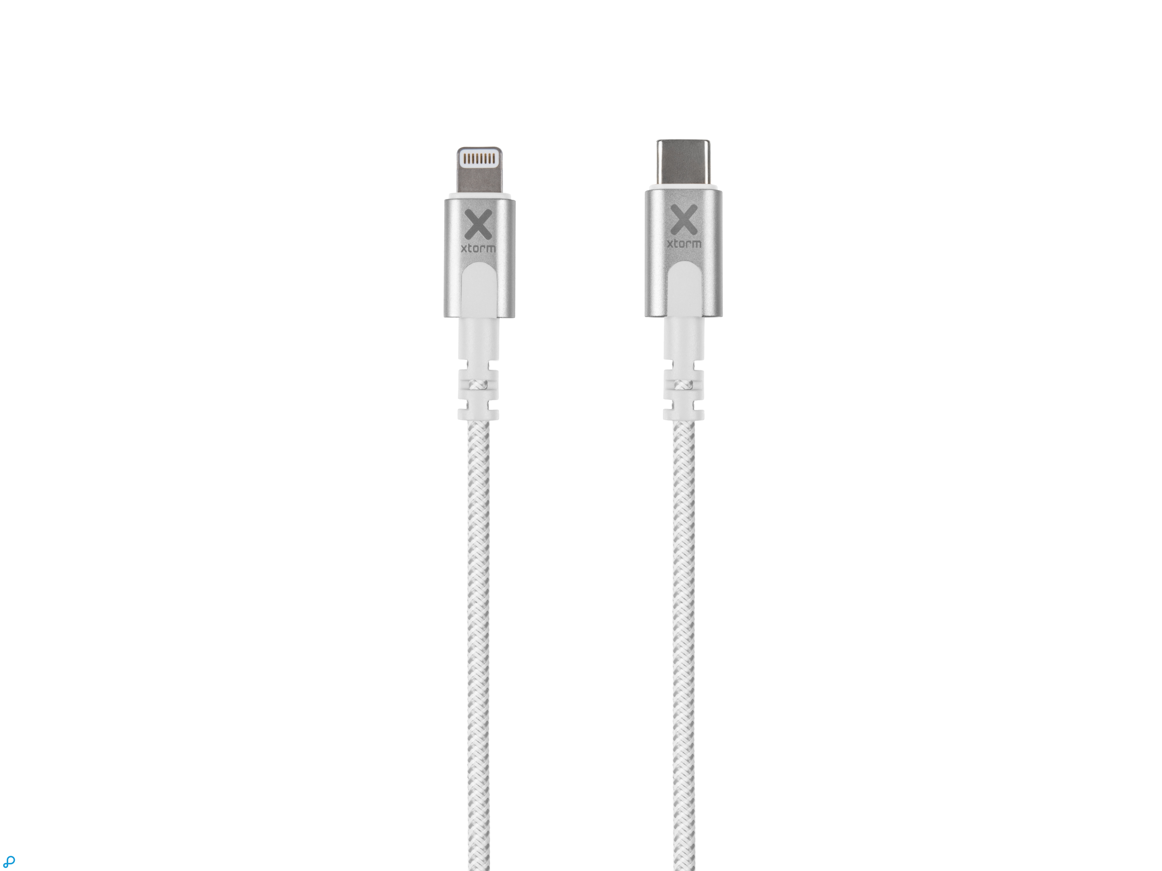 Xtorm USB-C to Lightning cable 1M White-2