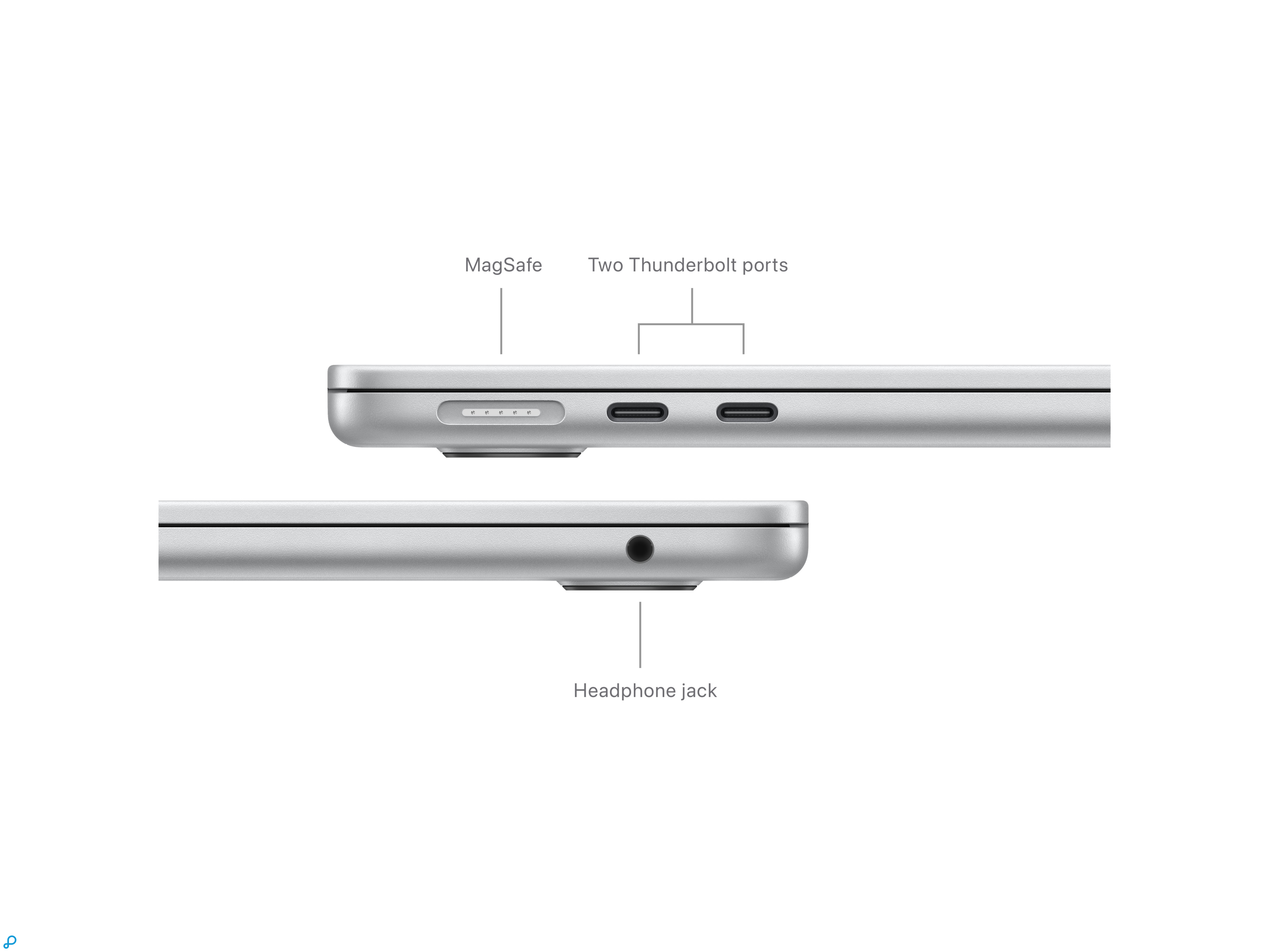 13-inch MacBook Air: Apple M3 chip with 8-core CPU and 10-core GPU, 16GB, 512GB SSD - Silver-5