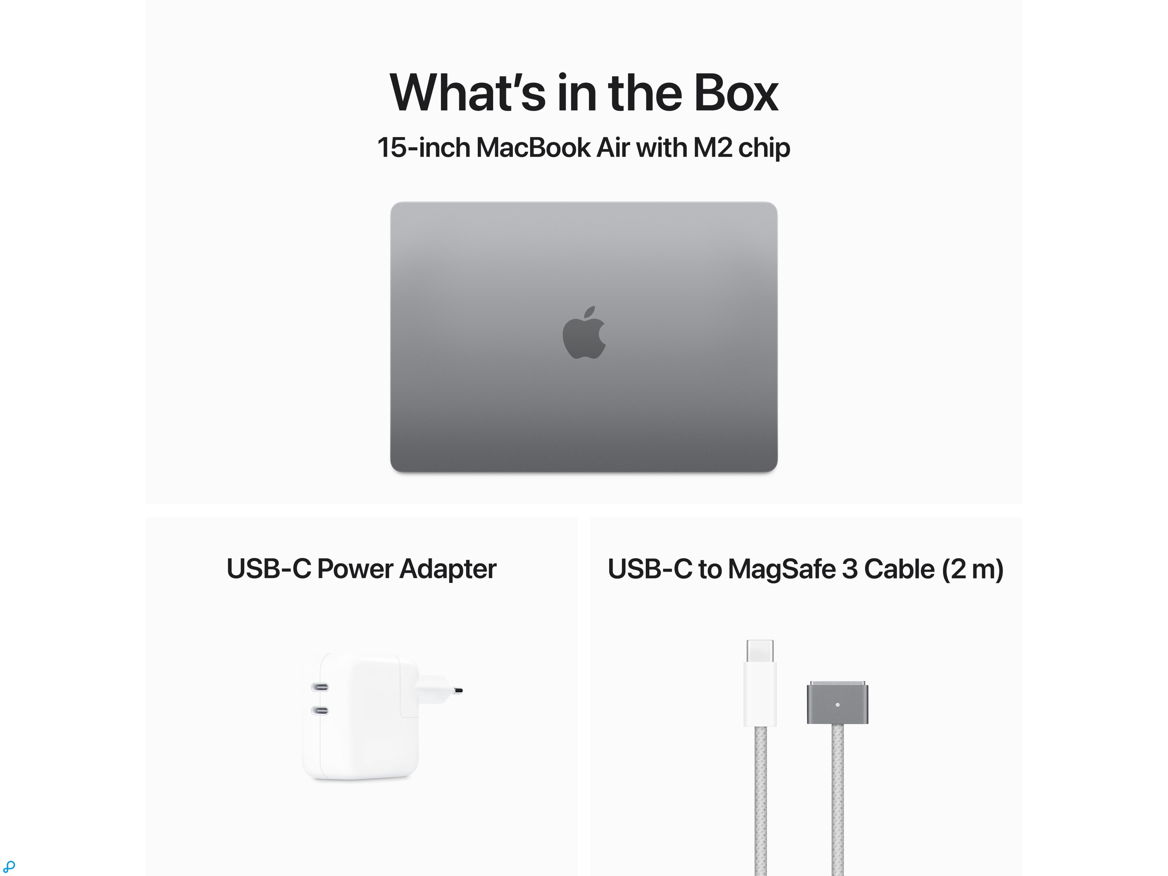 15-inch MacBook Air: Apple M2-chip met 8-core CPU en 10-core GPU, 256 GB SSD - Spacegrijs-3