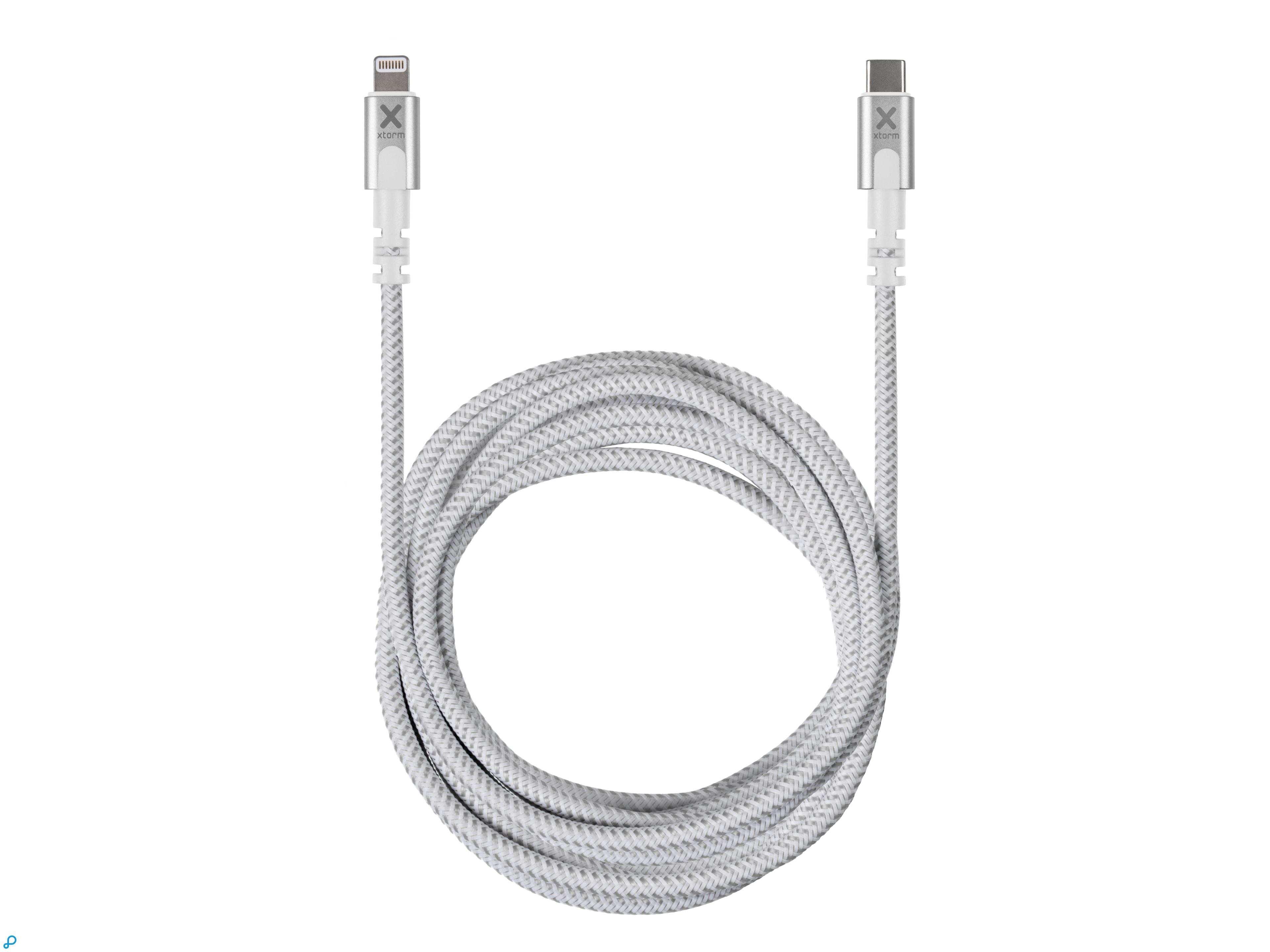 Xtorm USB-C to Lightning Cable 3M White-0