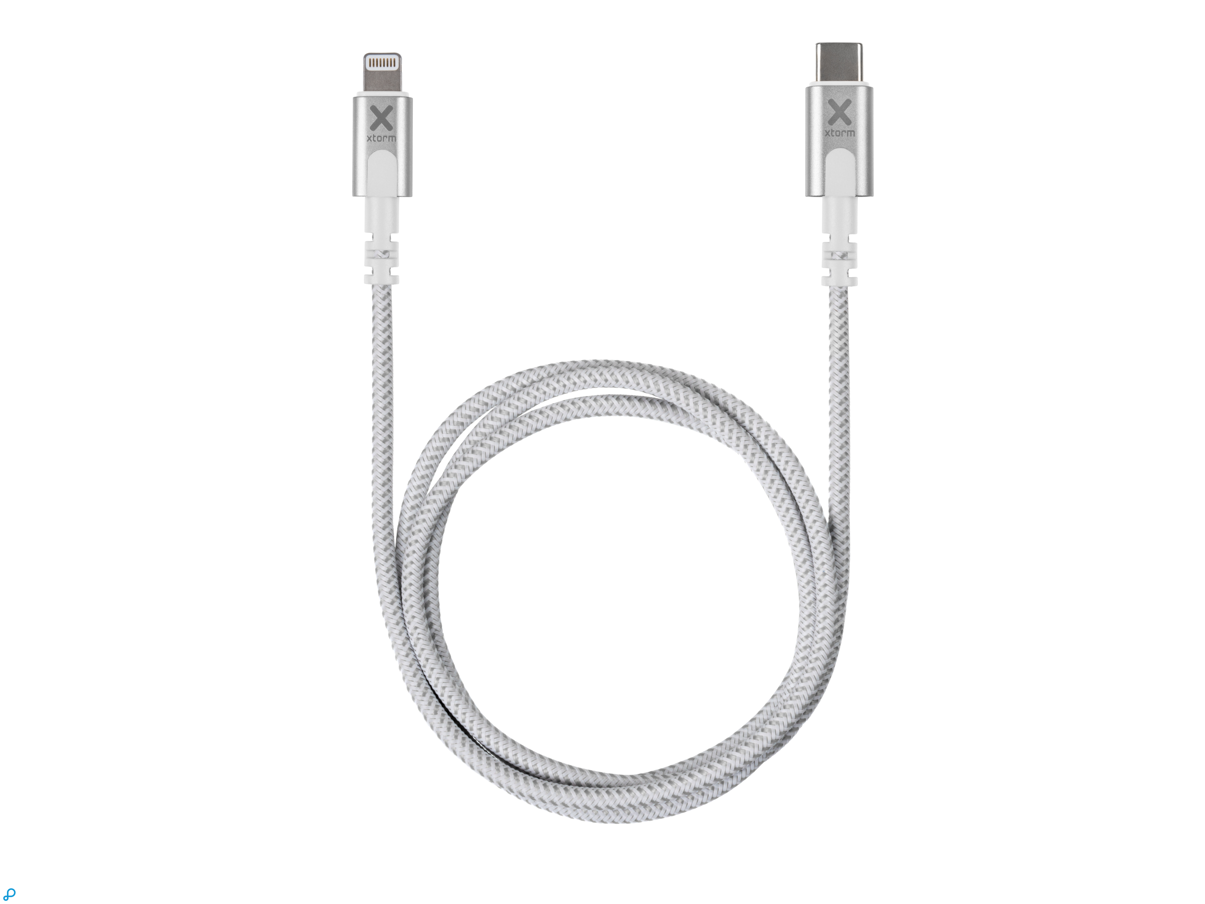 Xtorm USB-C to Lightning cable 1M White-0