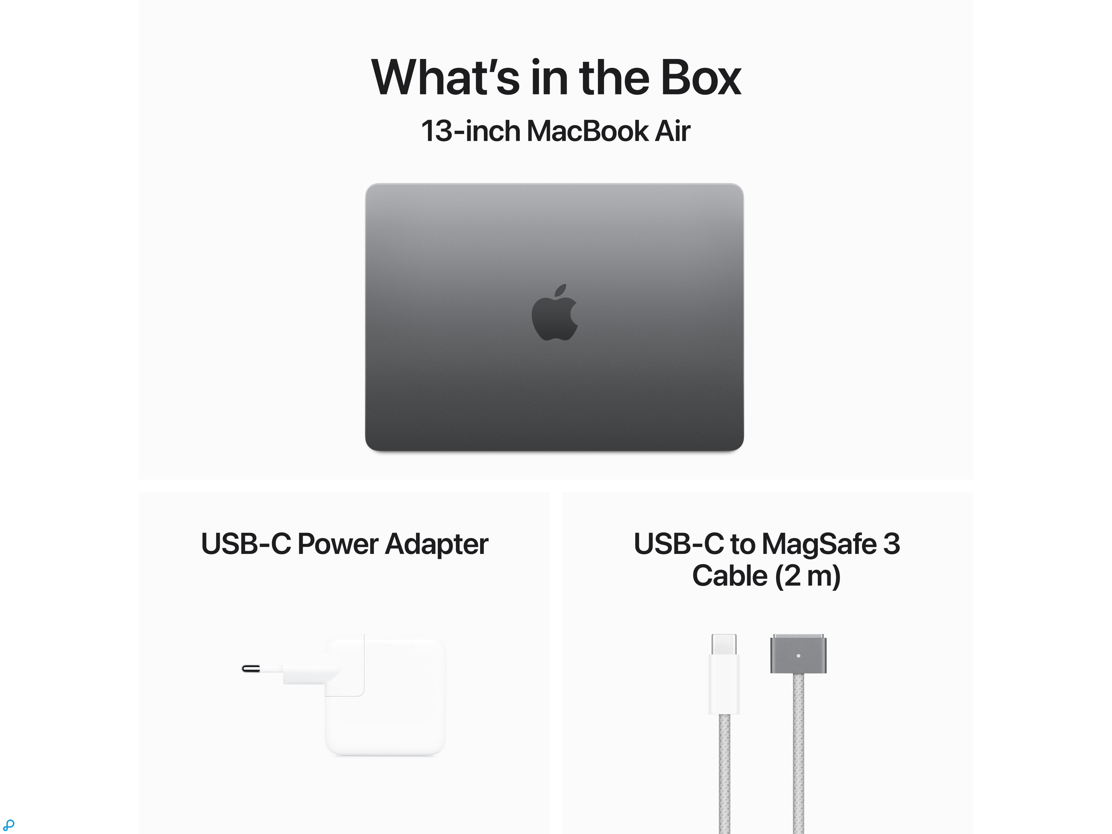 13-inch MacBook Air: Apple M3 chip with 8-core CPU and 10-core GPU, 8GB, 512GB SSD - Space Grey-7