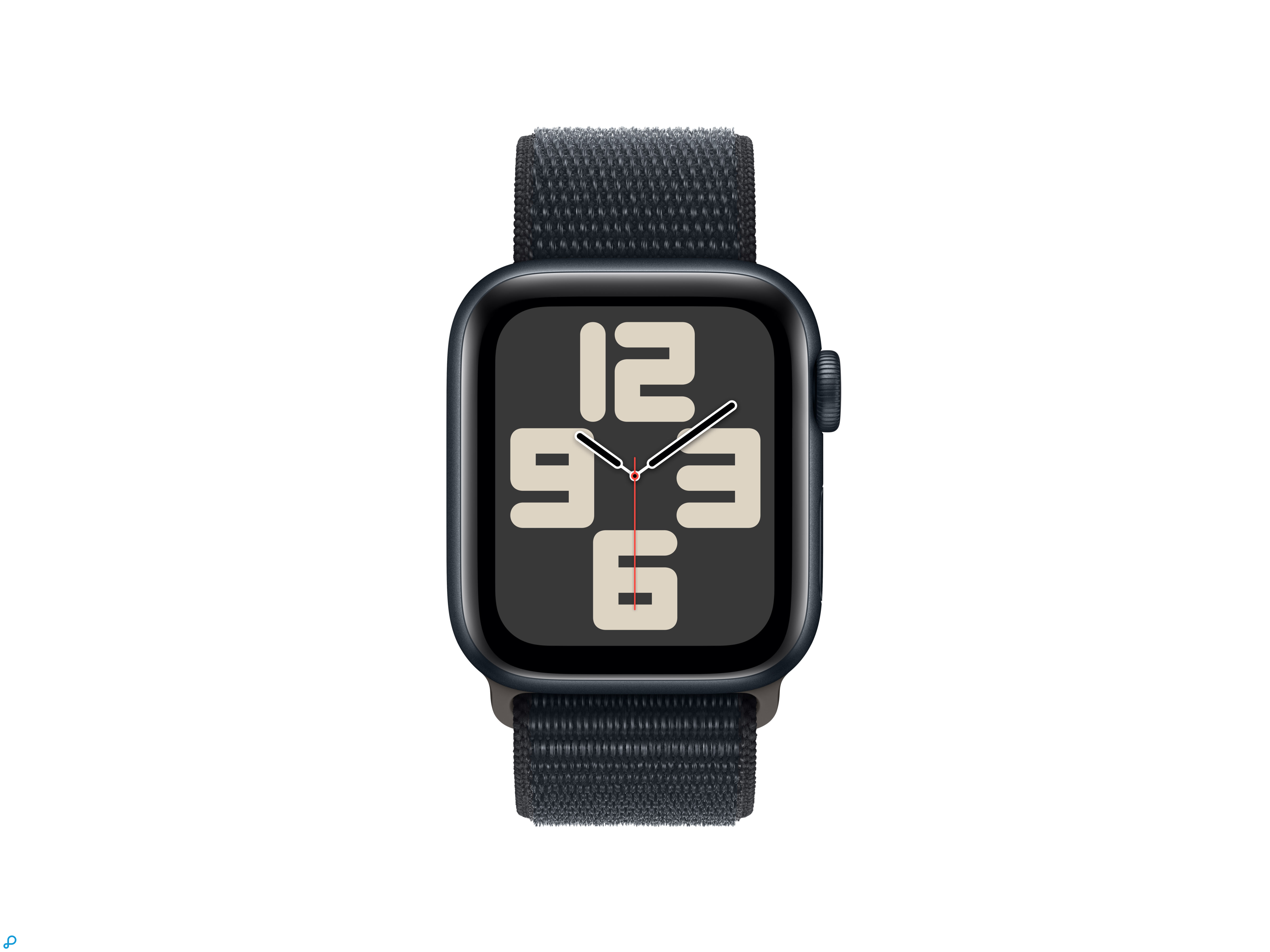 Apple Watch SE GPS + Cellular 40mm Middernacht Aluminium Case met Middernacht Sport Loop-1