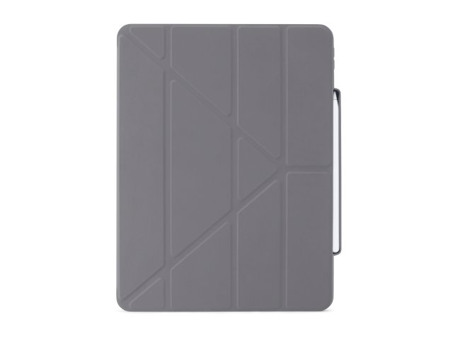 Pipetto Origami No3 Pencil Case - iPad Pro 12.9 (2022/2021/2020/2018) - Grey-0