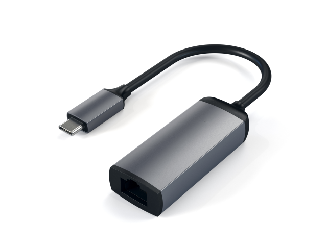 Satechi USB-C - Ethernet Adapter - Space Grijs-0