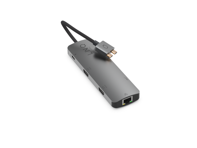 LINQ 7-in-2 USB-C Multiport Hub  for M1 Spacegrey-0