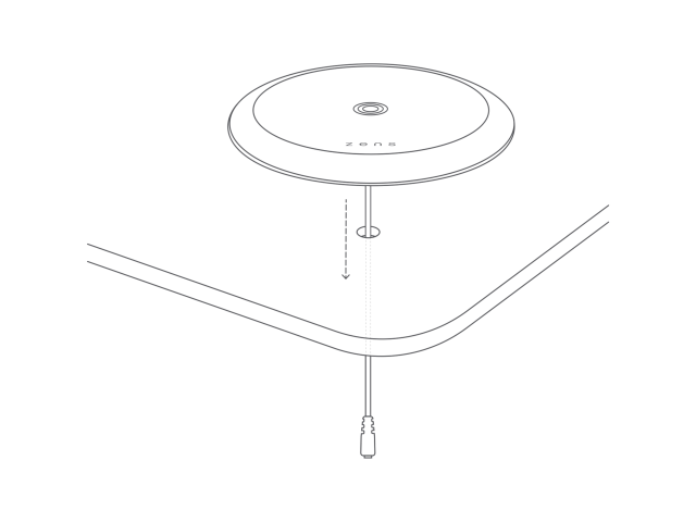 Zens Puk&Play Draadloze Lader (10W)-4