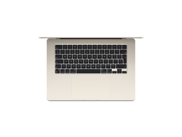 15-inch MacBook Air: Apple M3 chip with 8-core CPU and 10-core GPU, 8GB, 256GB SSD - Starlight-1