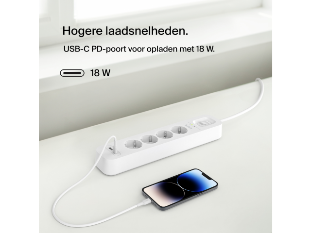 Belkin Surge Protection with USB C 4 Outlet-2