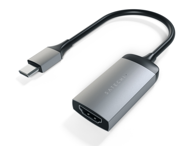 Satechi USB-C - 4K HDMI Adapter - Space Grijs-0