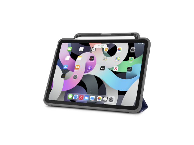 Pipetto Origami No2 Pencil Shield Case - iPad Air 10.9 (2022/2020) - Dark Blue-4