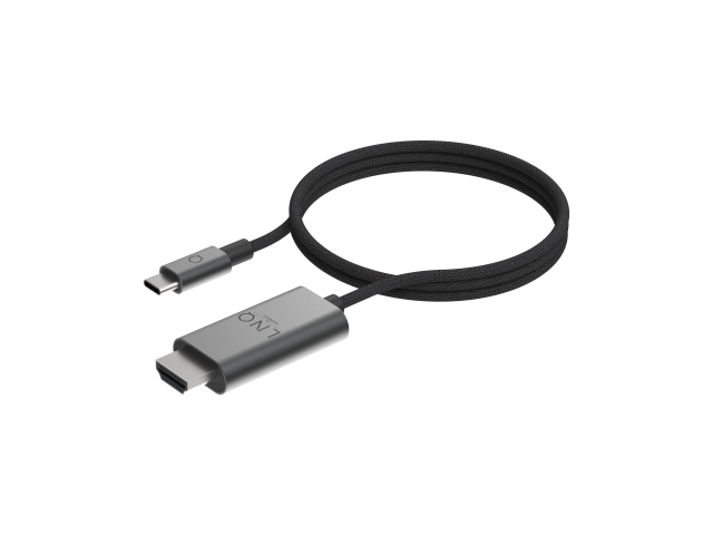 LINQ USB-C to HDMI 8K/60Hz PRO Cable - 2m Spacegrey-1