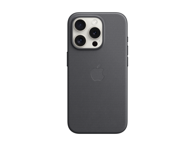 iPhone 15 Pro FineWoven Case met MagSafe - Zwart-0