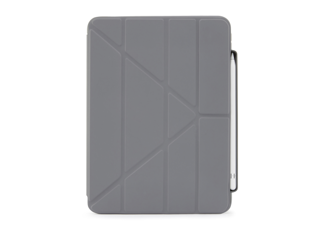 Pipetto Origami No3 Pencil Case - iPad 10th Gen (2022) - Grey-0