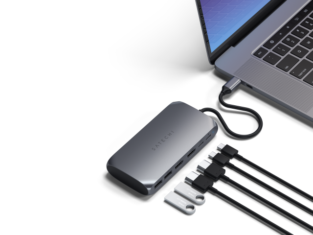 Satechi USB-C Multimedia Adapter M1 & M2-4