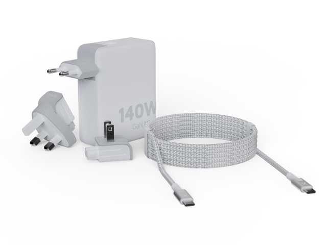 Xtorm 67W GaN-Ultra Travel Charger + USB-C PD Cable 2M White-1