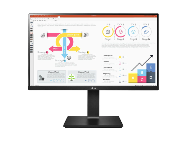 LG 23,8'' QHD IPS-monitor met Daisy Chain en USB Type-C™-0